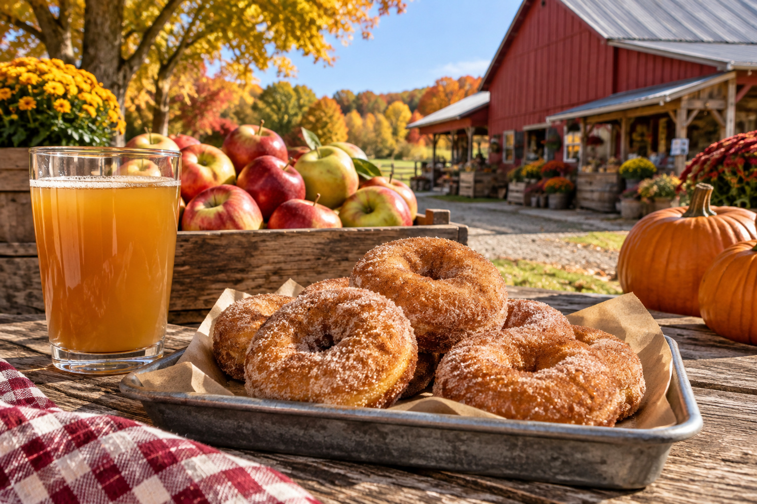 Lifestyle illustration for Louisburg Cider Mill Country Store