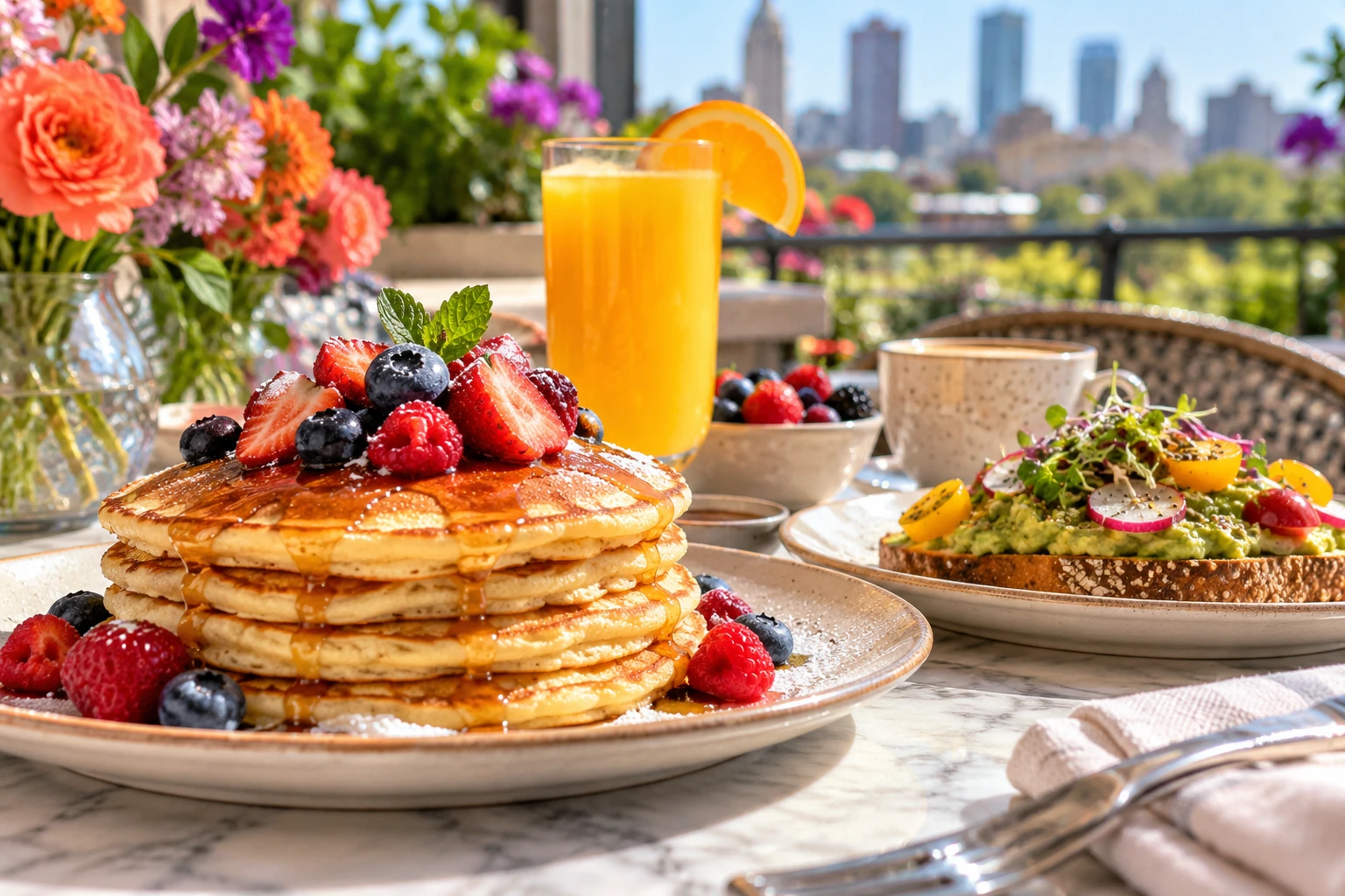Brunch bright editorial inspiration