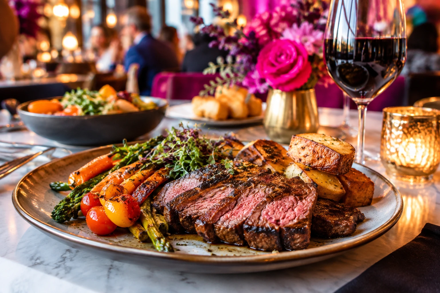Upscale & fine dining bright editorial inspiration