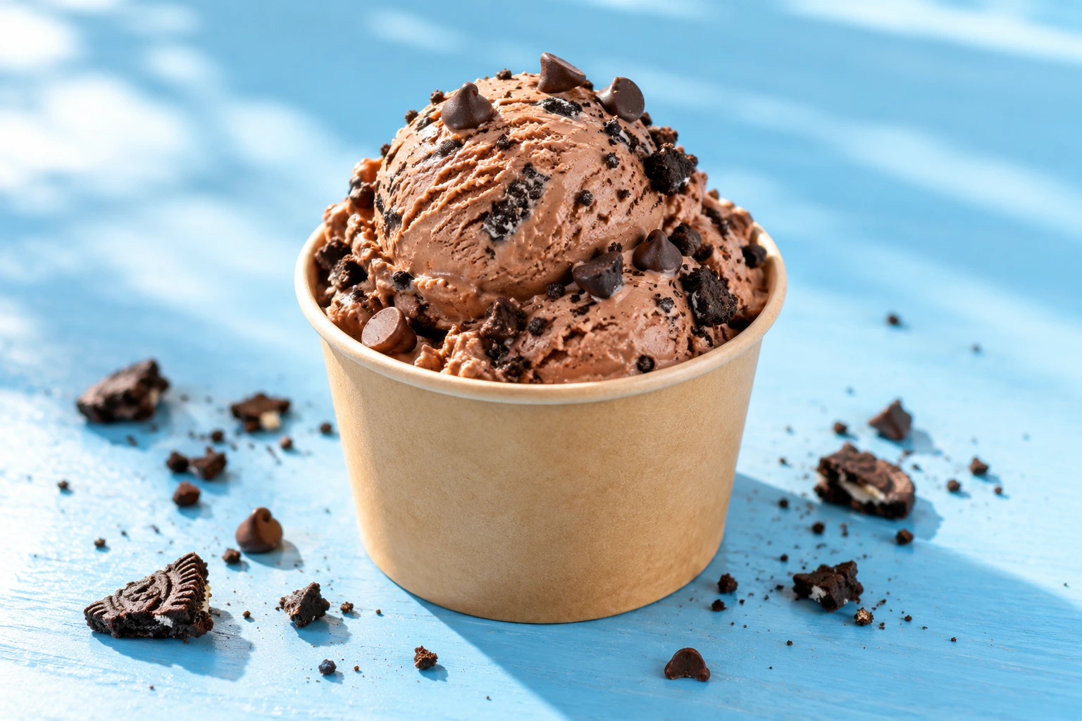 Bright KC Social food and drink AI editorial inspiration for Dessert / Ice Cream; not a photograph of Cold Stone Creamery or its actual menu