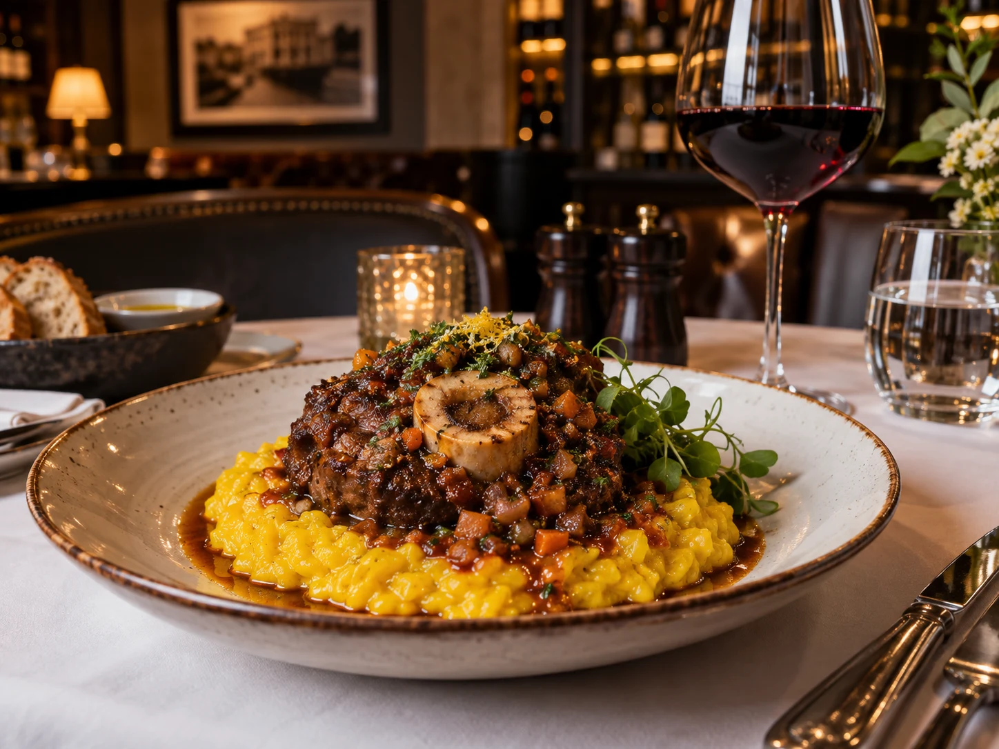 Bright KC Social food and drink AI editorial inspiration for Dining / Italian; not a photograph of Bacaro Primo or its actual menu
